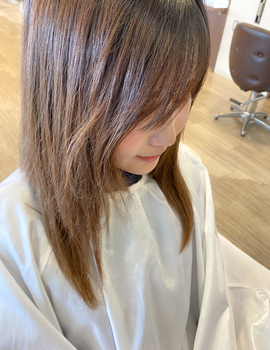 ばっさりカット